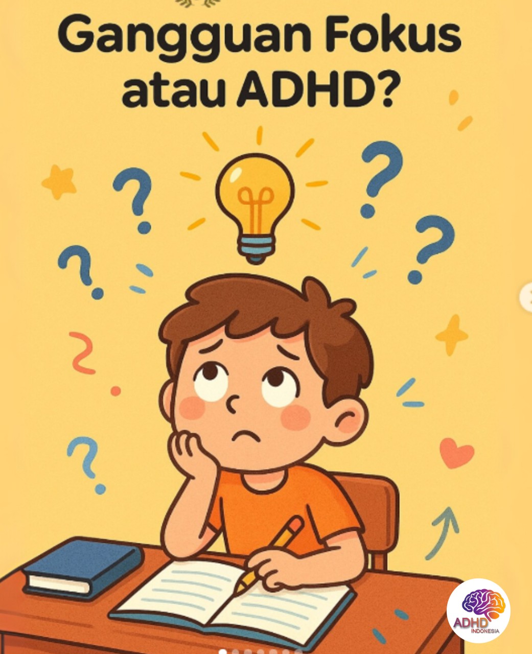 ADHD dan Kesulitan Fokus Anak: Edukasi untuk Keluarga di Kabupaten Aceh Utara