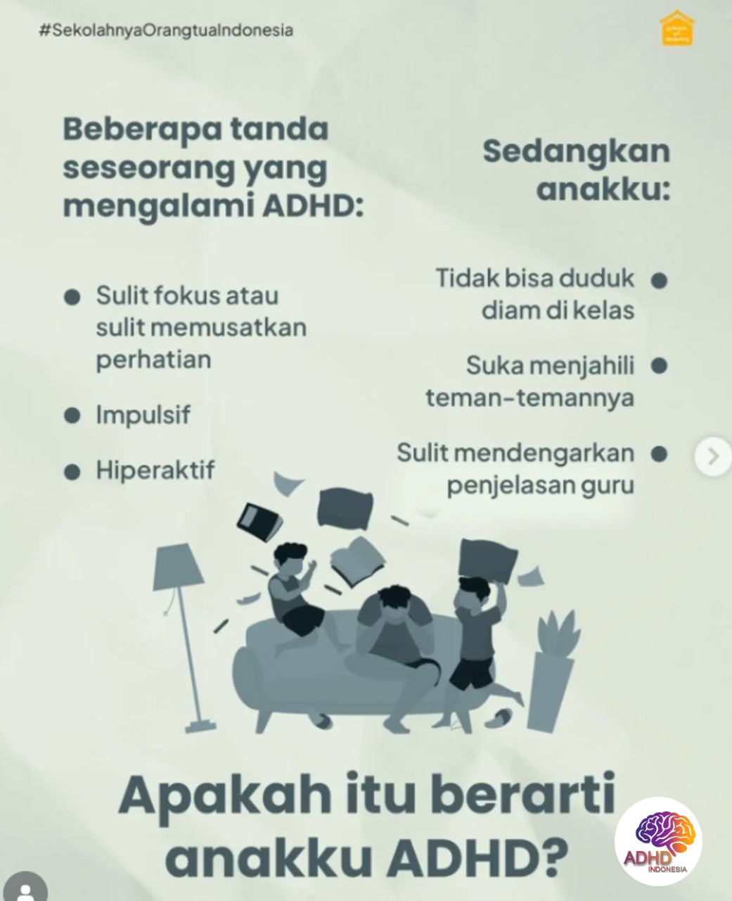 Ciri dan Gejala ADHD pada Anak Usia Dini di Kabupaten Aceh Utara